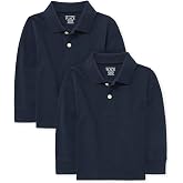 The Children's Place Baby Boys' Uniform Pique Polo Shirt 2 Pack