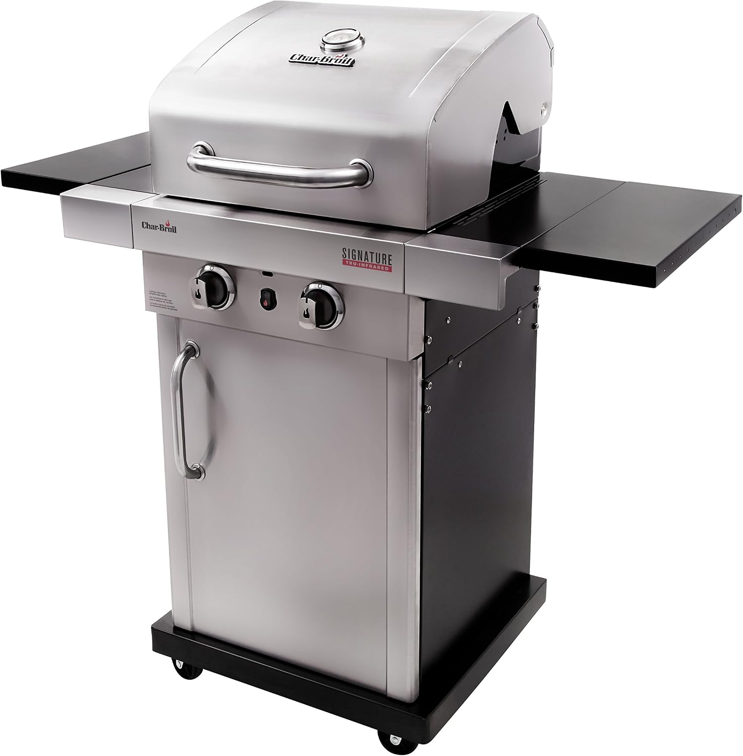 review Char-Broil Signature TRU-Infrared 325 2-Burner Cabinet Liquid Propane Gas Grill