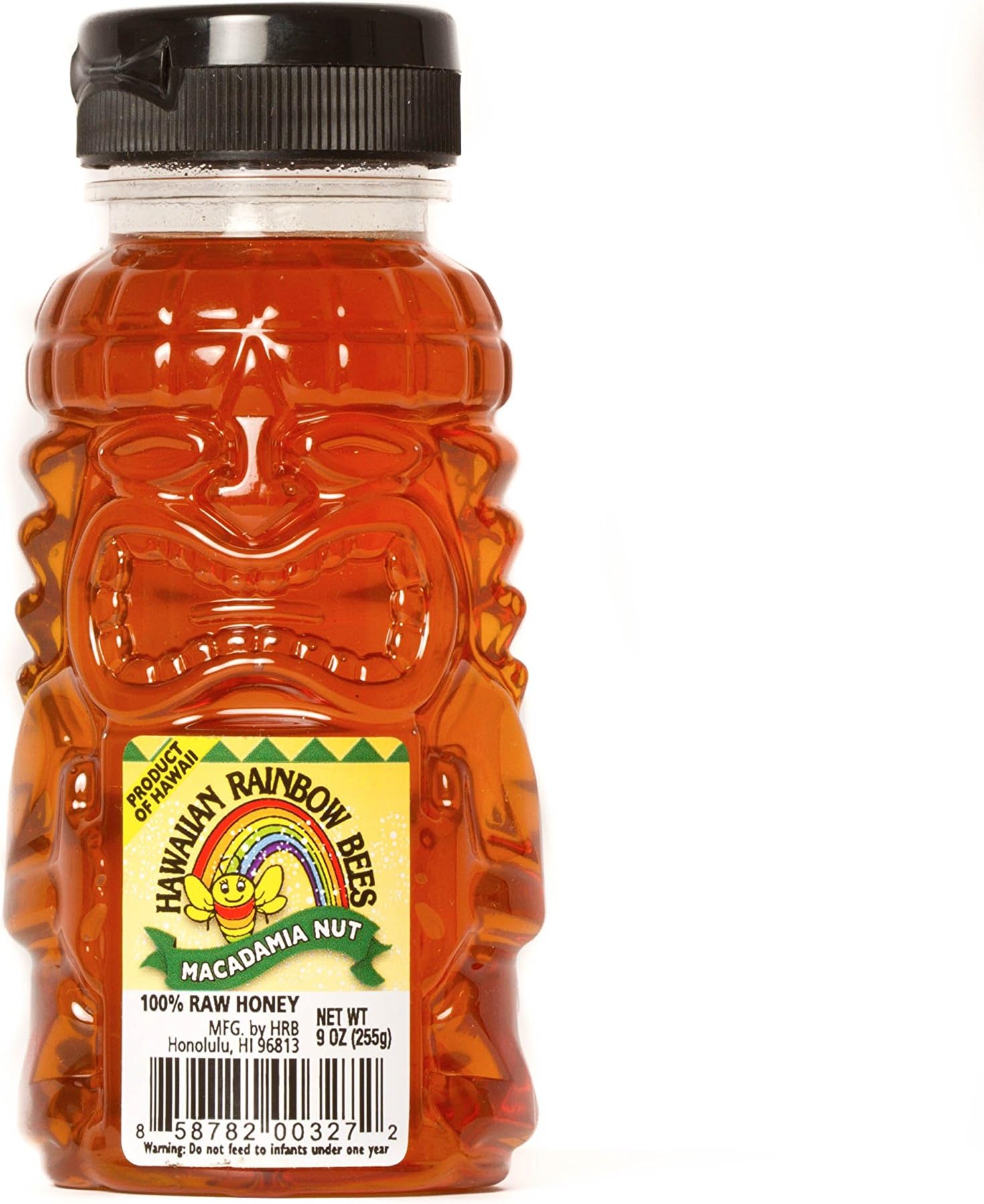 Macadamia Honey in a Tiki Bottle (9oz)
