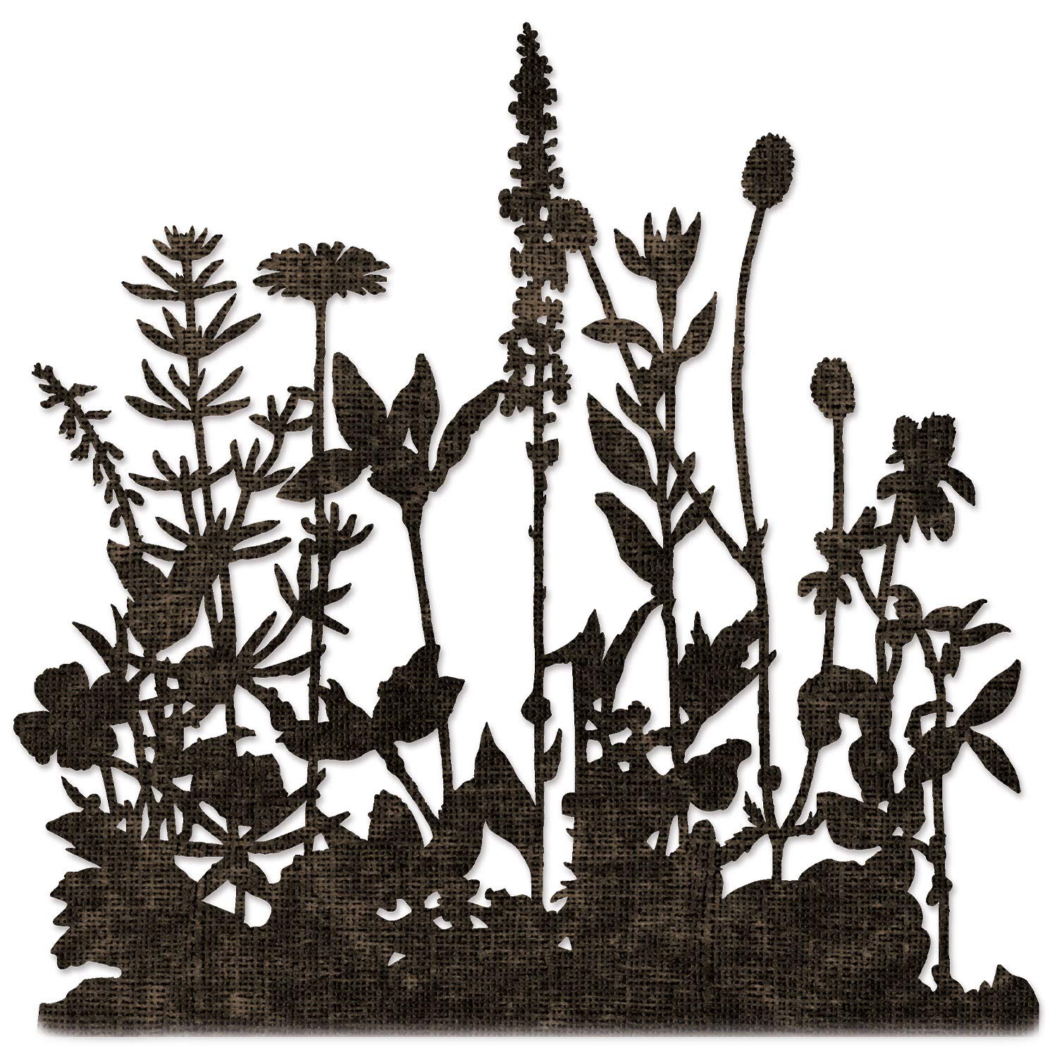 Photo 1 of Sizzix Thinlits Die Flower Field by Tim Holtz, 665369, Multicolor
