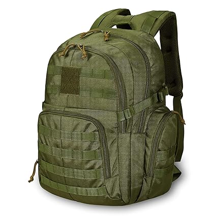 Colisal Molle Rucksack BW Rucksack Millitär Rucksack 40L Taktischer Rucksack Wanderrucksack Herren Trekking Rucksack Army Tre