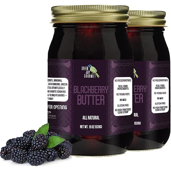 Amazon.com: Green Jay Gourmet Seedless Blackberry Jam - All