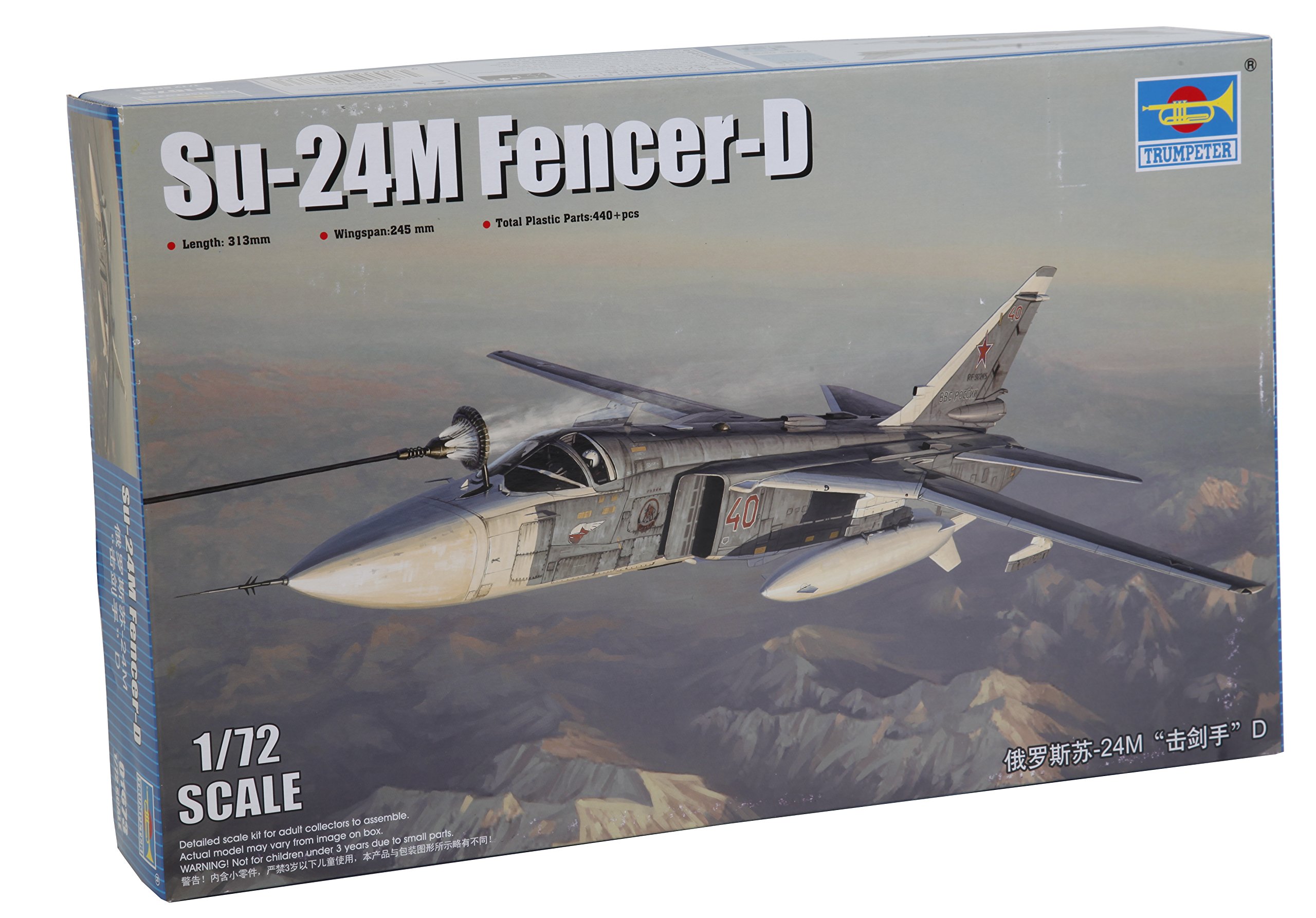 Trumpeter 1:72 - Sukhoi Su-24M Fencer-D