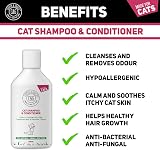 C&G Pets Cat Shampoo & Conditioner Calming Detangler 100% Natural view 2