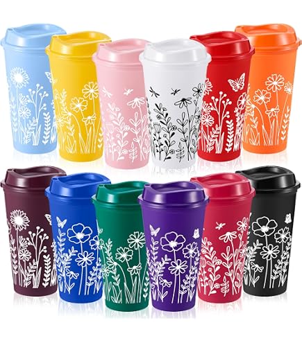 Amazon.com: Starbucks Reusable Plastic Hot Cups Holiday 2020 Color Changing  Cups, 16 ounces : Health & Household