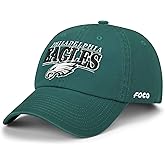 FOCO NFL Mens NFL Team Logo Signature Bars Casual Hat Caps