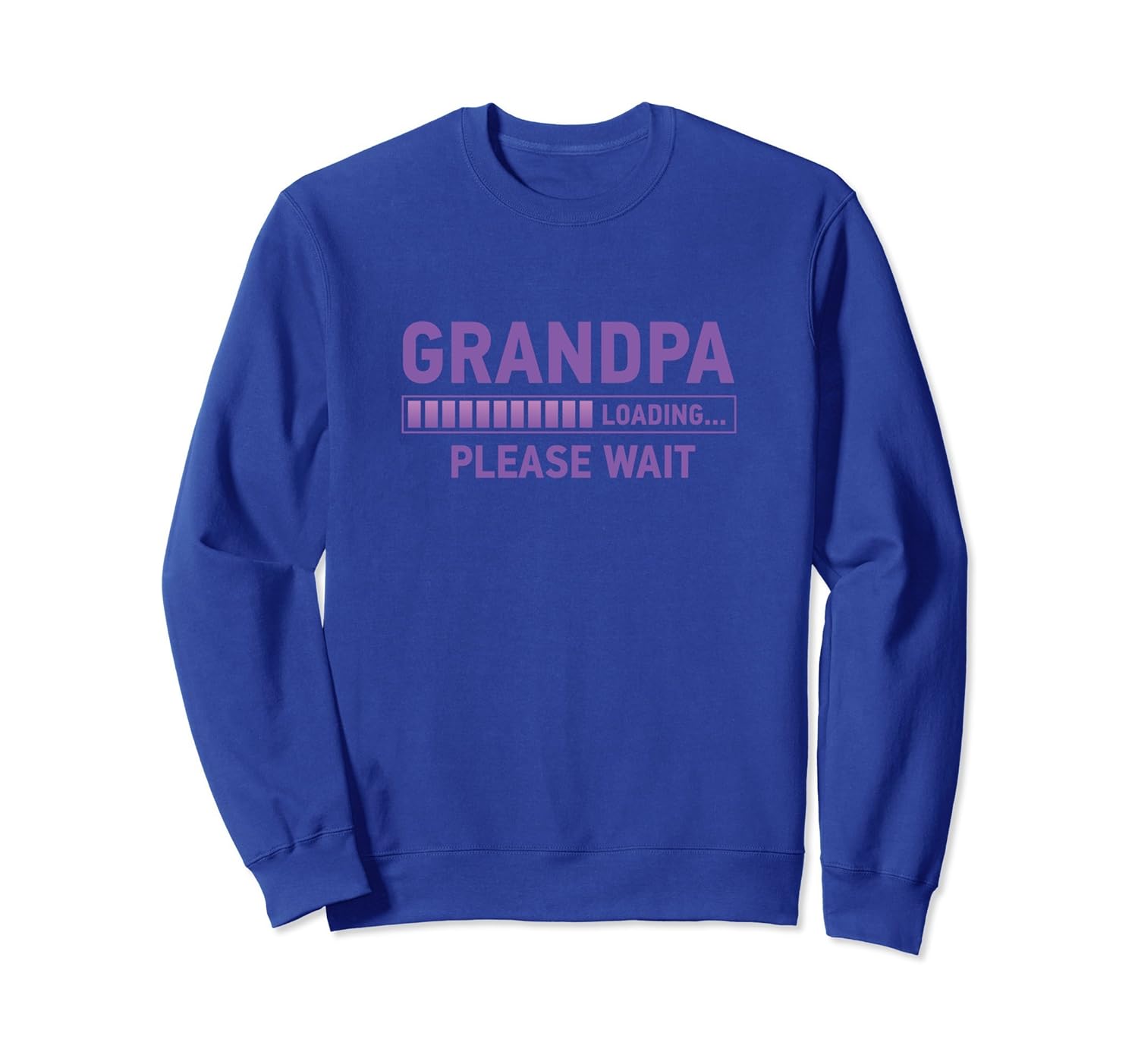 Grandpa Loading Funny Sweatshirt Grandad Father's Day Gift-anz