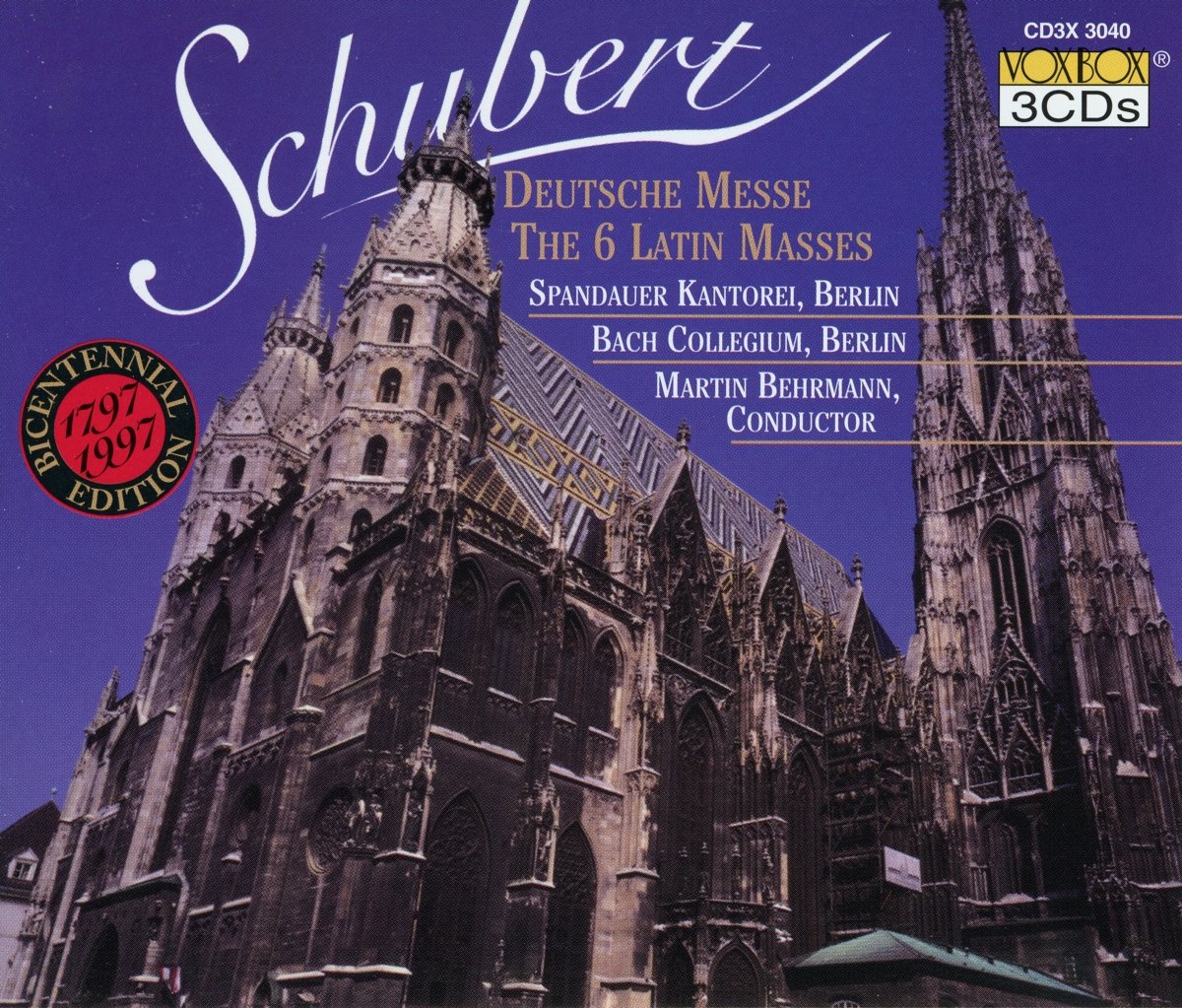 Schubert: Deutsche and Latin Masses [IMPORT]