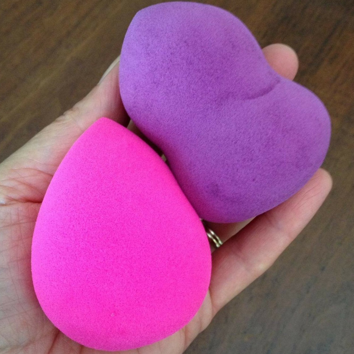 Beauty Junkees Makeup Sponge Blenders Set - 4pc Blending Sponges, Make Up Applicators for Liquid Cream Powder Foundation Concealer Contour, Cosmetic Blender Multi Pack, Stippling Wet Dry, Latex Free : Beauty