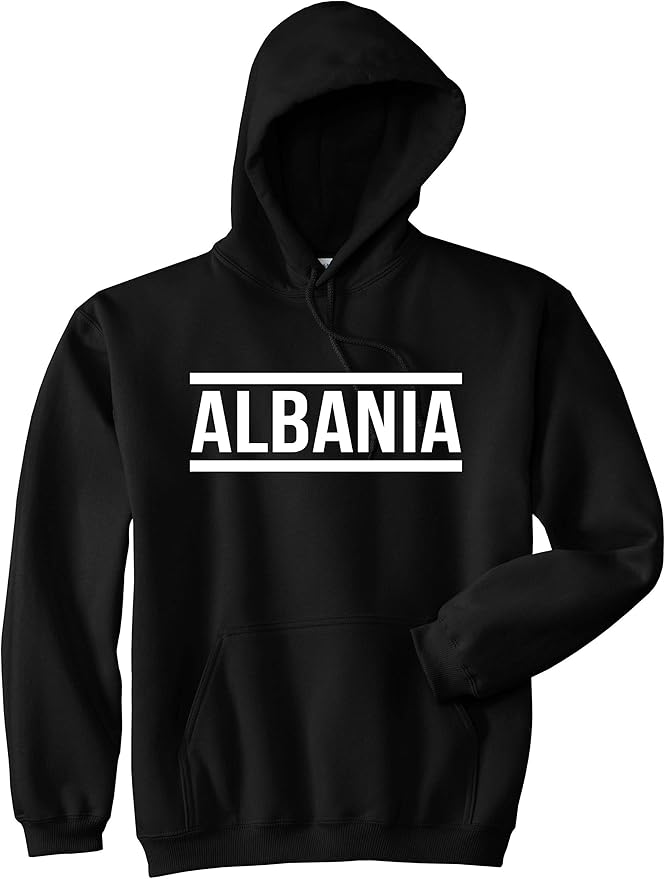 Kings Of NY Albania Albanian Shqiperia Flag Pullover Hoodie