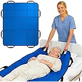 NurtureCare Upgraded 3-Layer Comfort Positioning Bed Pad with Handles Washable Waterproof Transfer Board for Turning Moving P