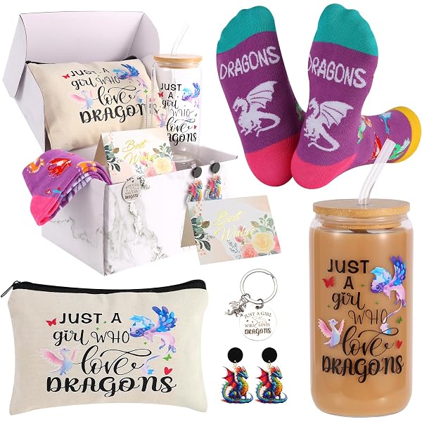 Drachen-Make-up-Tasche – Perfektes Geschenk Für Mädels, Die Drachen Lieben!