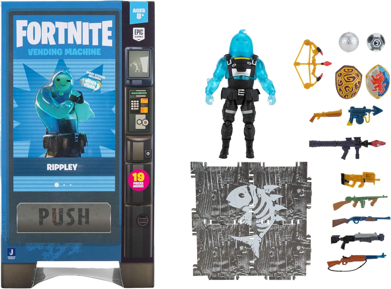 Amazon Com Fortnite Vending Machine Includes Highly Detailed And Articulated 4 Inch Rippley Figure Weapons Back Bling Building Materials More Outfits Dropping Soon Toys Games Fortnite Money Machine Fortnite Money Machine Amazon Com Fortnite Vending Machine Includes Highly Detailed And Articulated 4 Inch Rippley Figure Weapons Back Bling Building Materials More Outfits Dropping Soon Toys Games