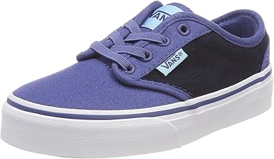 navy blue checkered vans slip on