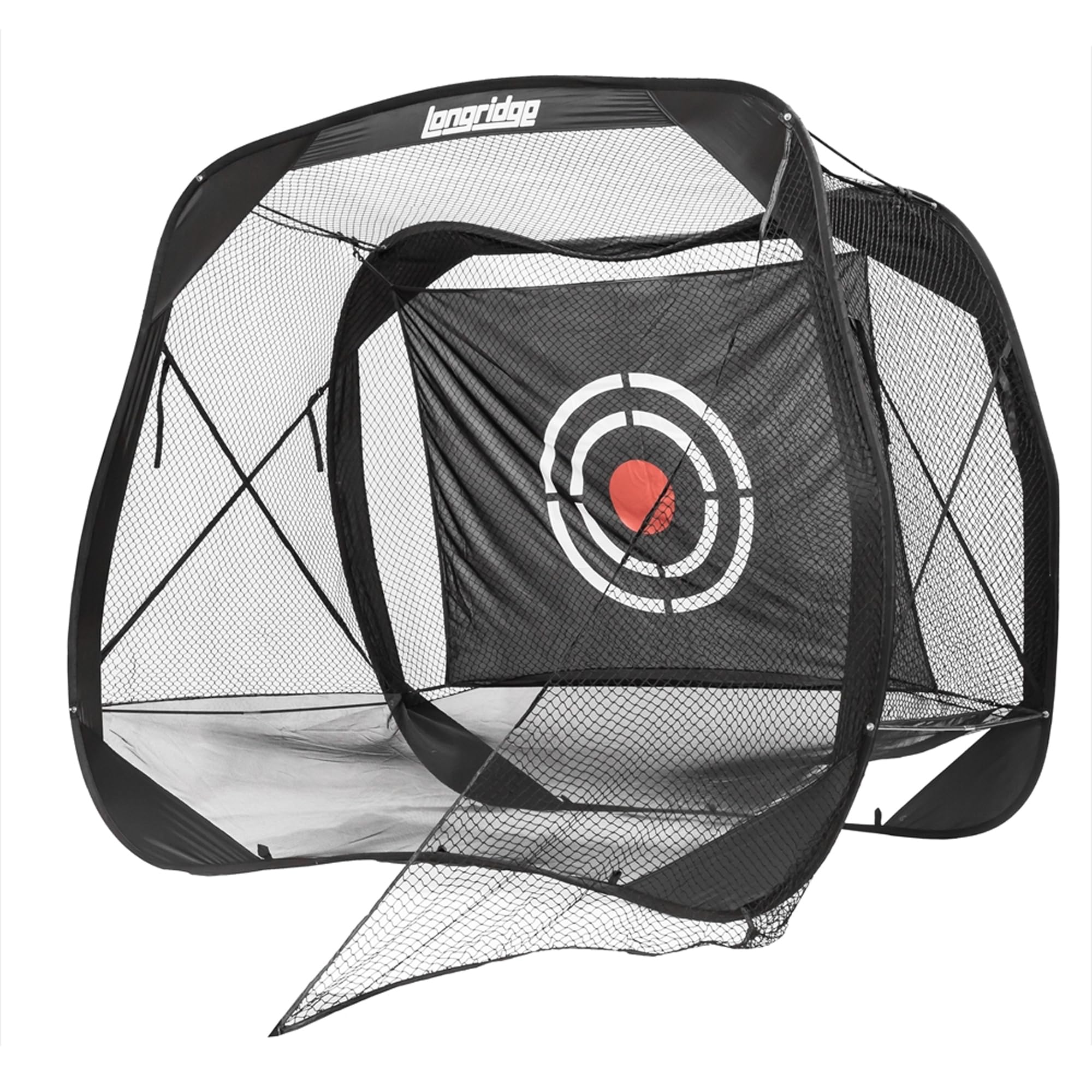 Longridges QUAD Driving Golf Net, Black,