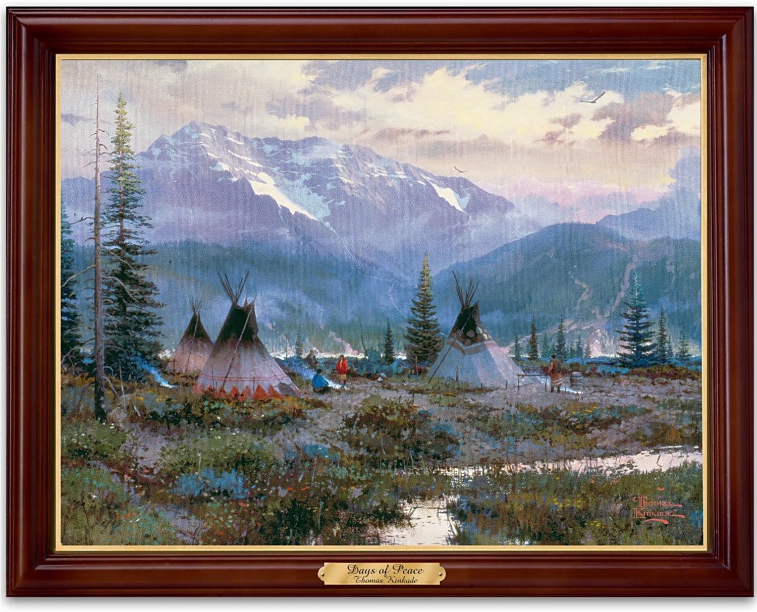Wall Decor Thomas Kinkade Days Of Peace Wall Decor By The