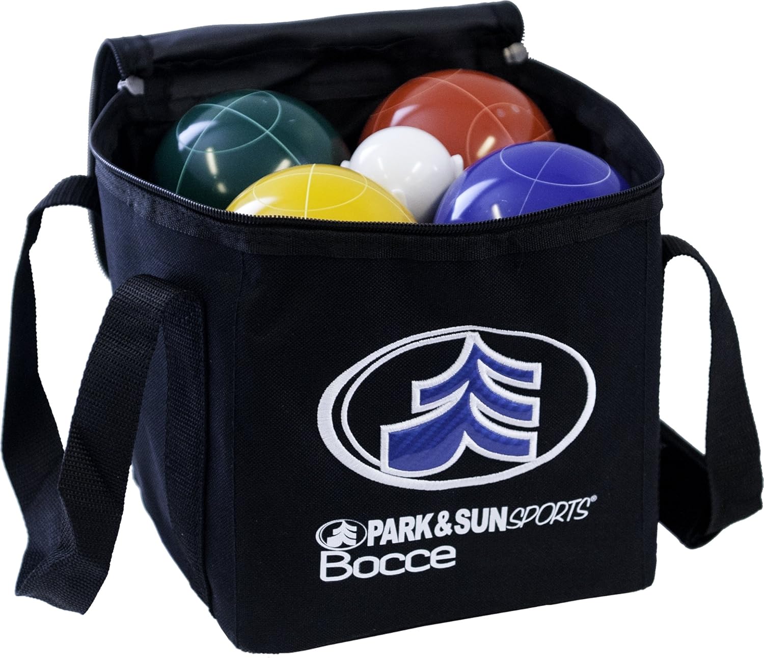 Park & Sun Sports Bocce Ball Set with Deluxe Carrying Bag Lawn Games