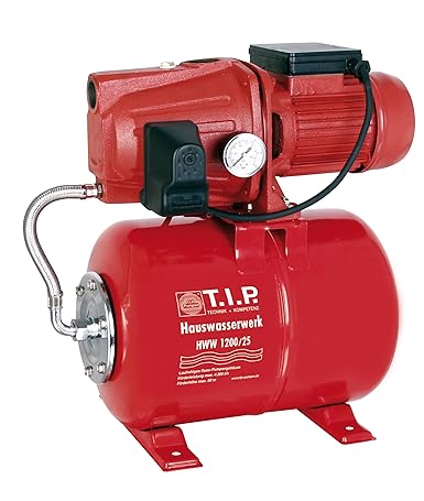 T.I.P. Hauswasserwerk HWW 1200/25 Haus Wasserwerk 4300 l/h 1200 W/25 Profi NEU
