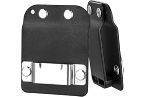 ClaspVital TapeGrip | Universal Brand Tape Measure Clip​ - Compatiple with Milwaukee/Stanley Tape Measure Holder for Belt | Compatiple with Craftsman, Makita, Ryobi | 2" Heavy-Duty Belt Hook