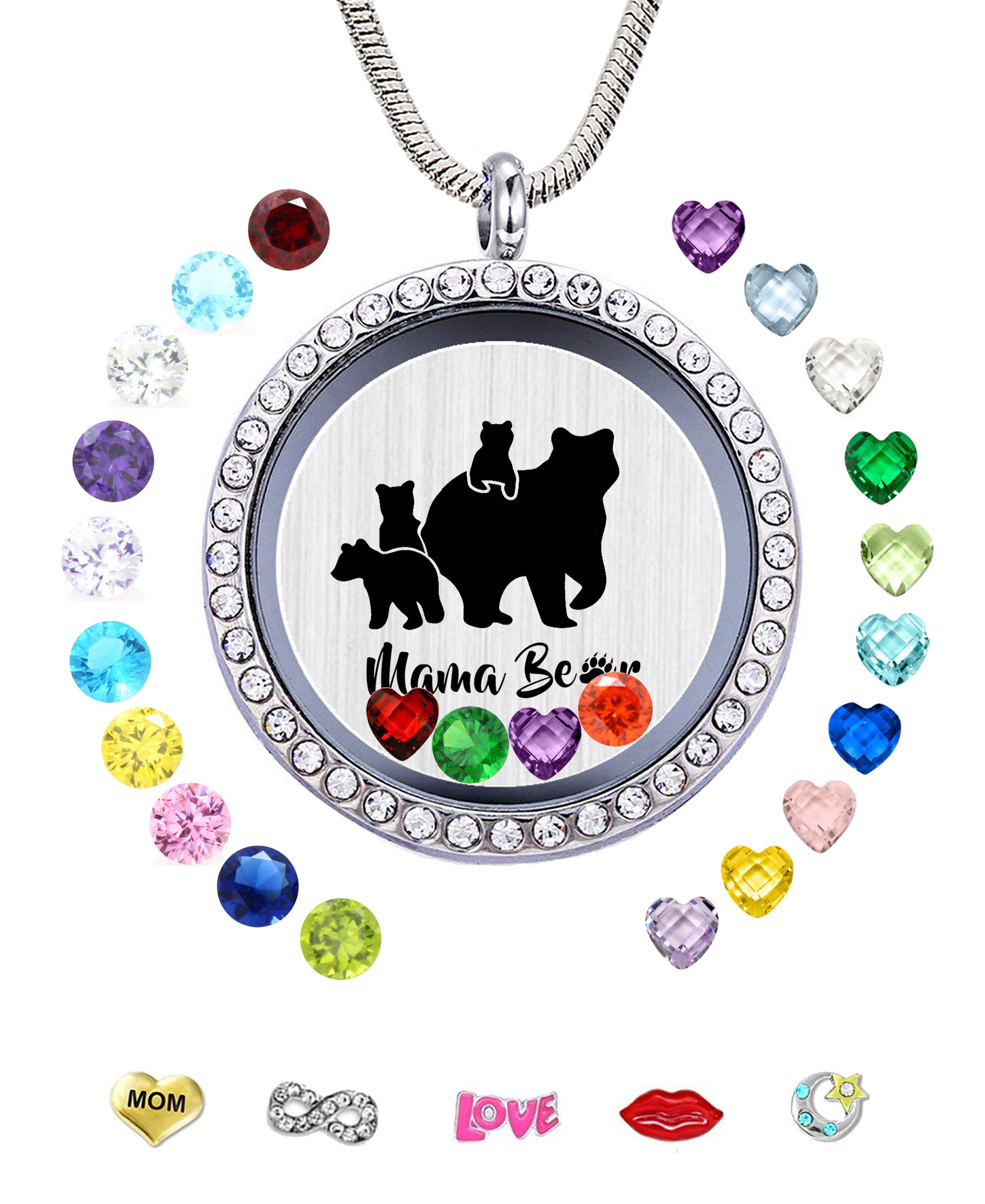 Mama Bear Floating Locket