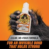 Gorilla Glue Clear 50ml - Crystal Clear, Water Resistant, Non-Expanding view 4