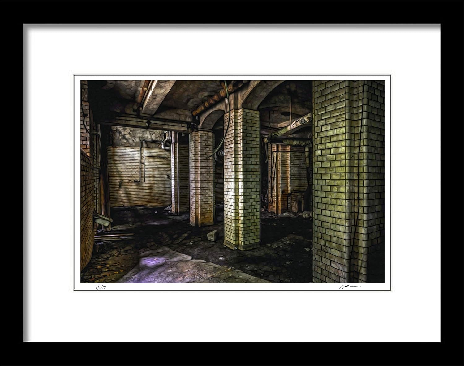 Amazon Com Abandoned Factory Modern Wall Art Print Home