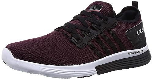 mens maroon running shoes