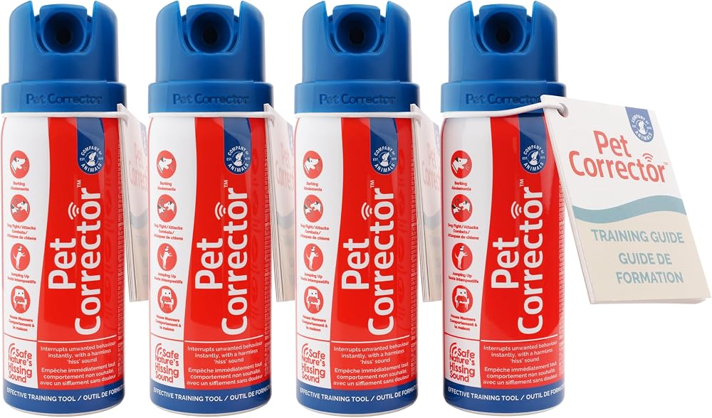 Company of Animals Pet Corrector 4-Pack 30ml Dog Trainer Stops Barking