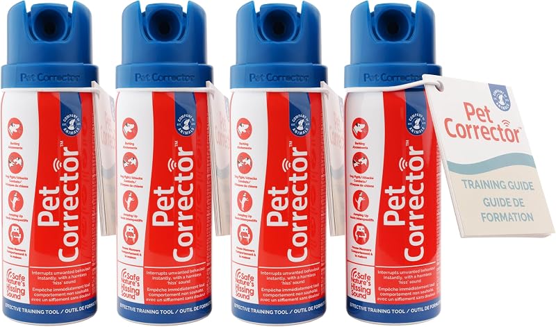 Company of Animals Pet Corrector 4-Pack 30ml Dog Trainer Stops Barking