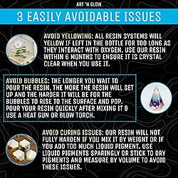 Art ‘N Glow Epoxy Resin for Clear Casting and