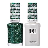 DND Gel Polish Set, Green Collection, UV/LED Gel