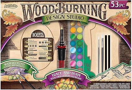 wood burning kit toy