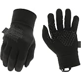 Mechanix Wear ColdWork Base Layer Winter Work Gloves Covert Black Small | SoftShell Micro-Fleece Glove Liner with Secure Grip, Touchscreen Compatibility &amp; Machine Washable Build