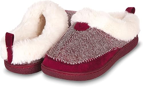 fur lined clog