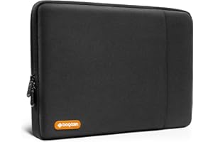 bagasin Laptop Sleeve Case, 15 15.6 16 inch Laptop Sleeve with Accessory Pocket, Water & Dirt Resistant with Corner and Edge 