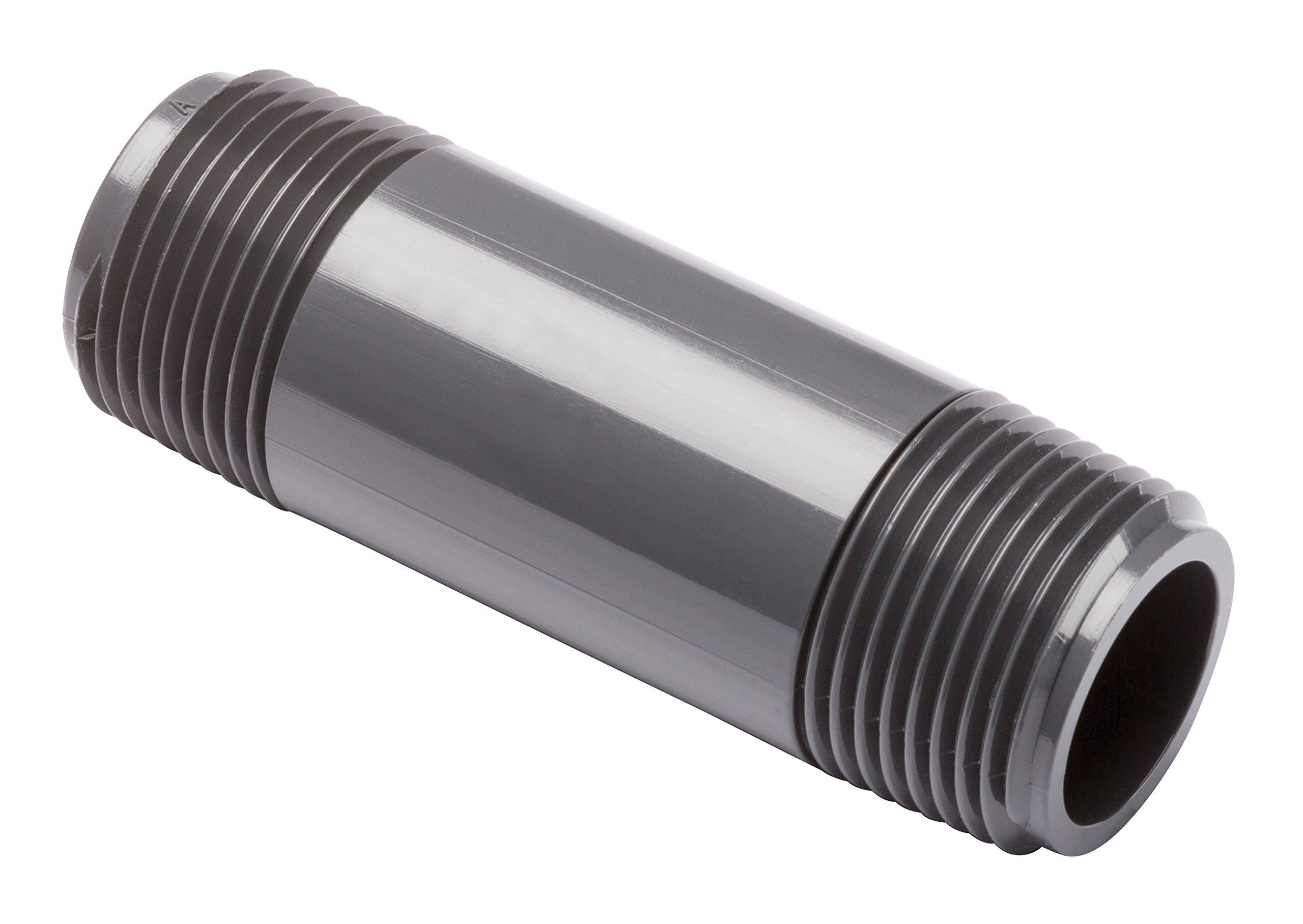 Photo 1 of *** 5 PK *** Rain Bird RISER3_075 PVC Spray Head Riser, 3/4" Male Pipe Thread x 3/4" Male Pipe Thread, 3" Length