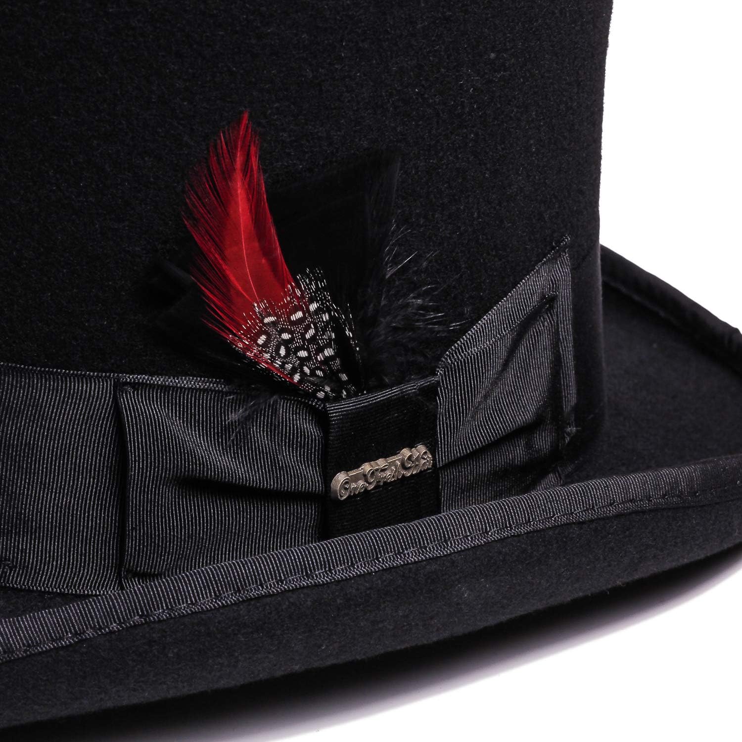 leather coachman hat