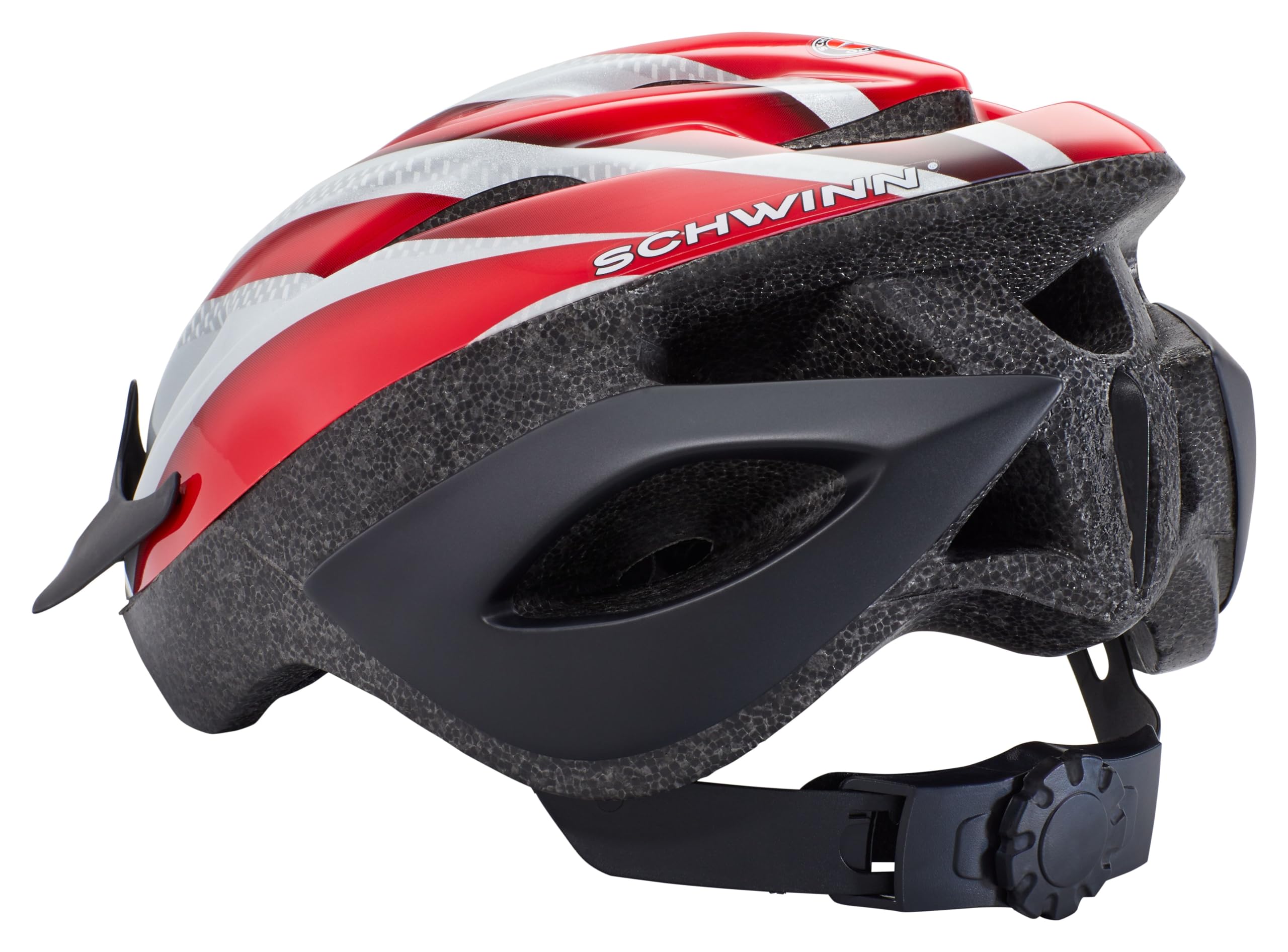 Schwinn Thrasher Helmet for Kids, Size 55-58 cm for Kids 8-14, Lightweight Microshell, Adjustable Dial & Straps, Interior Padding, Air Vents, Visor, Helmet for Boys and Girls