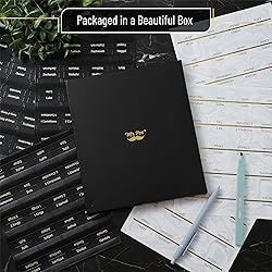 Mr. Pen- Leather Bible Tabs, 160 Tabs, Laminated