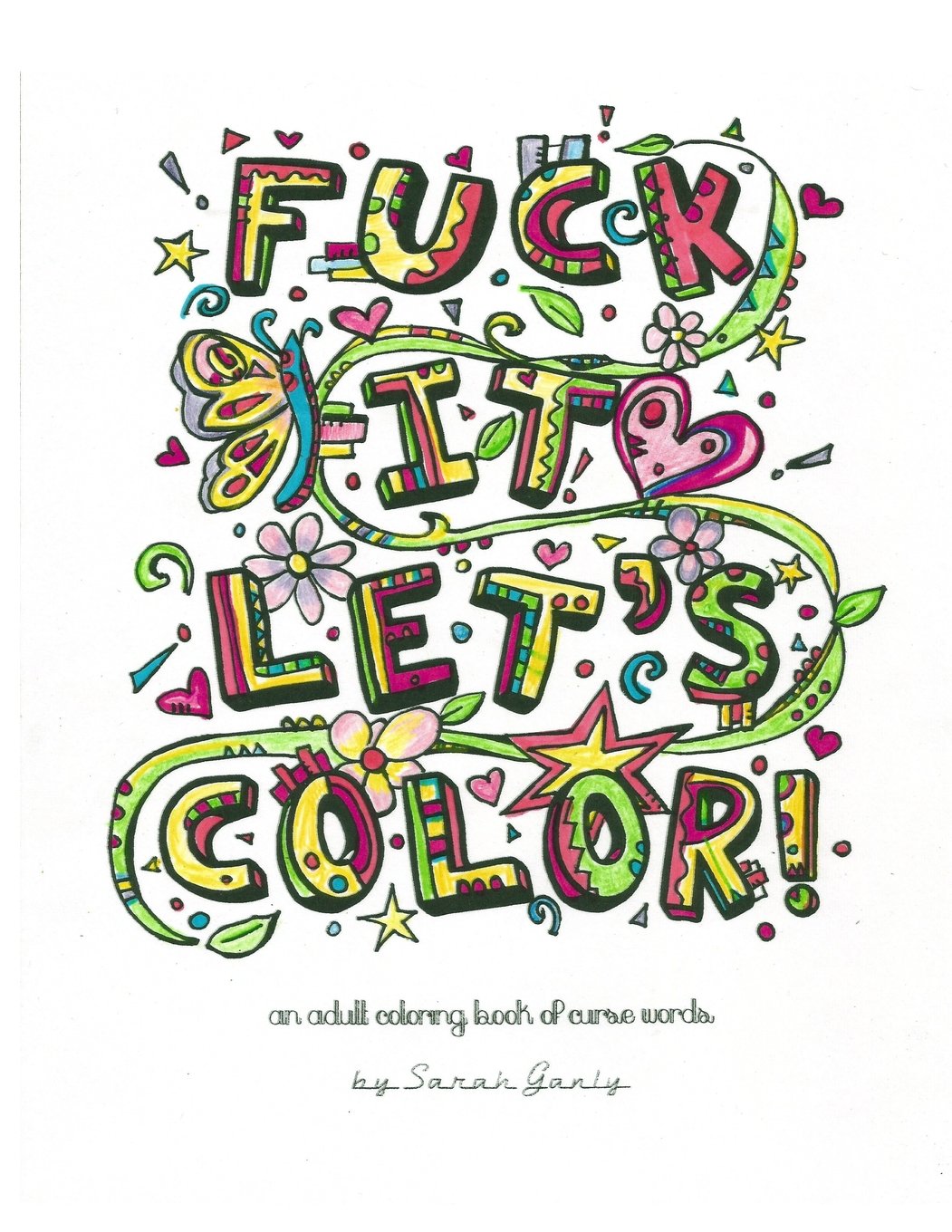 55 Word Coloring Pages For Adults For Free