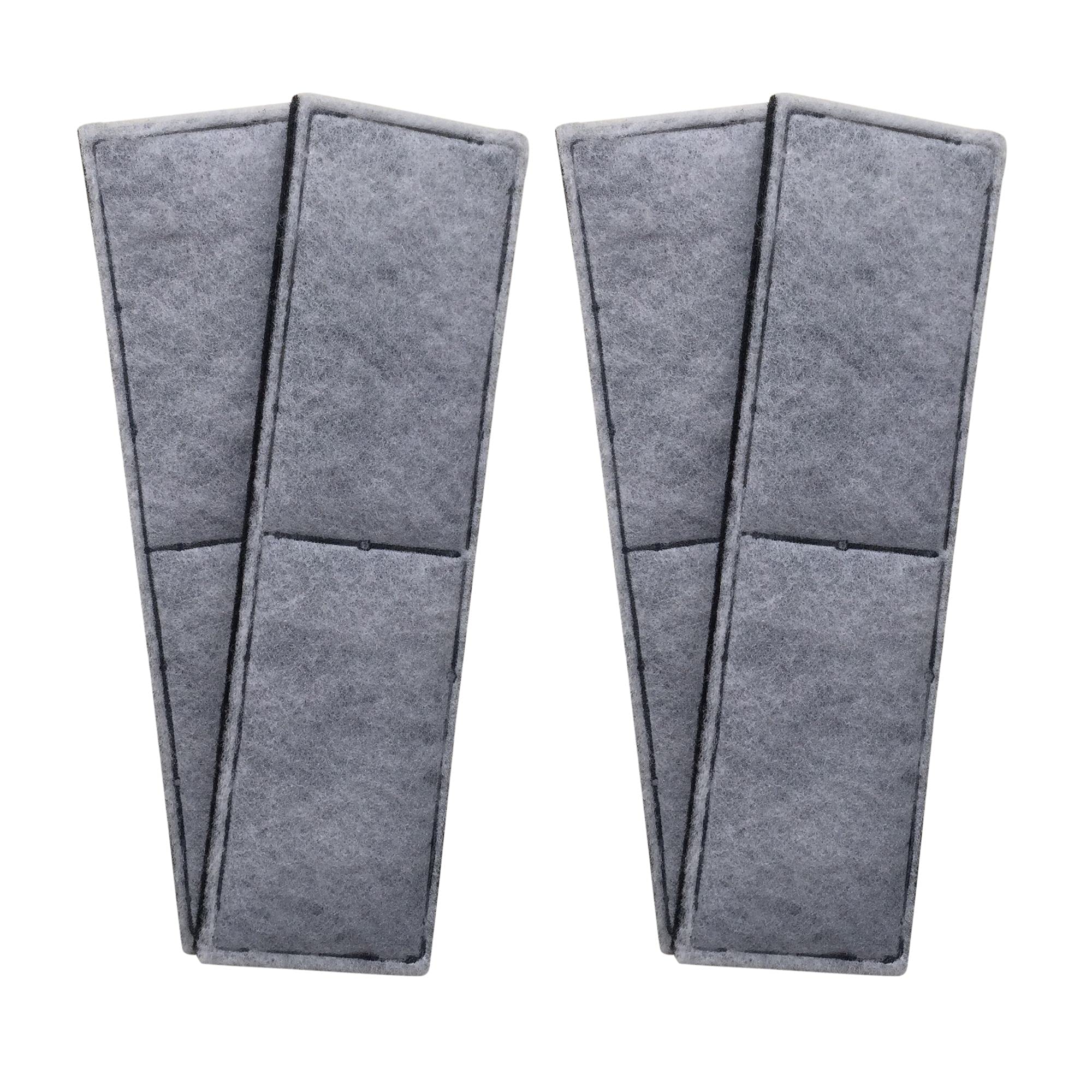 Finest-Filters 4 x Compatible PolyCarbon Carbon Foam Filter Pads to fit Fluval U4 Range of Internal Filters