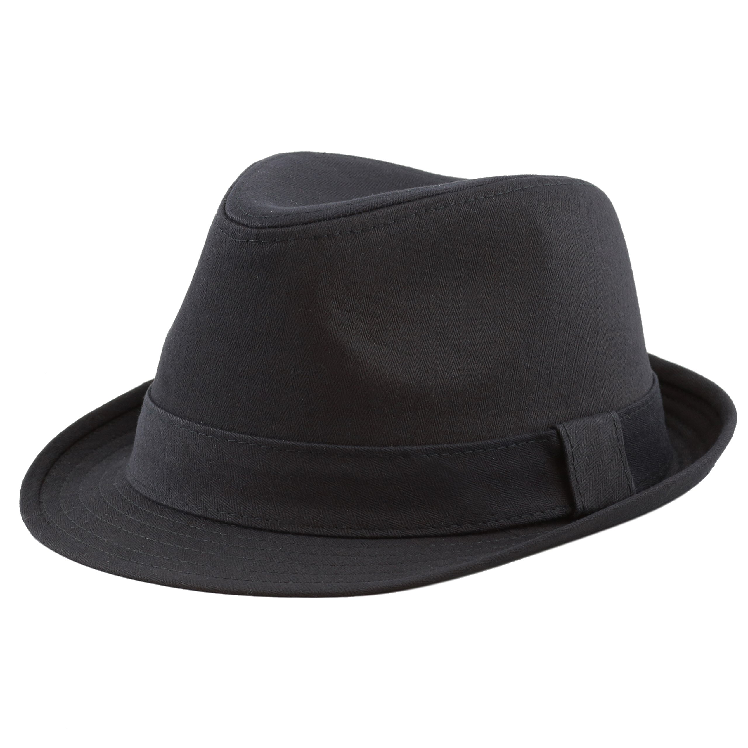 cotton fedora hat cheap