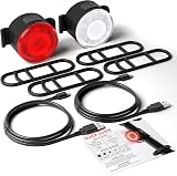 Hybrid Sport Hybrid LED Bike Lights Front & Rear USB Rechargeable 6 Modes view 6