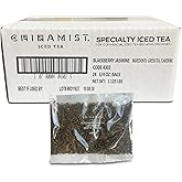 CHINAMIST Blackberry Jasmine Loose Leaf Green Tea Portion Packets, 24 Bags – 0.75 oz Each – For Iced Tea Brewing