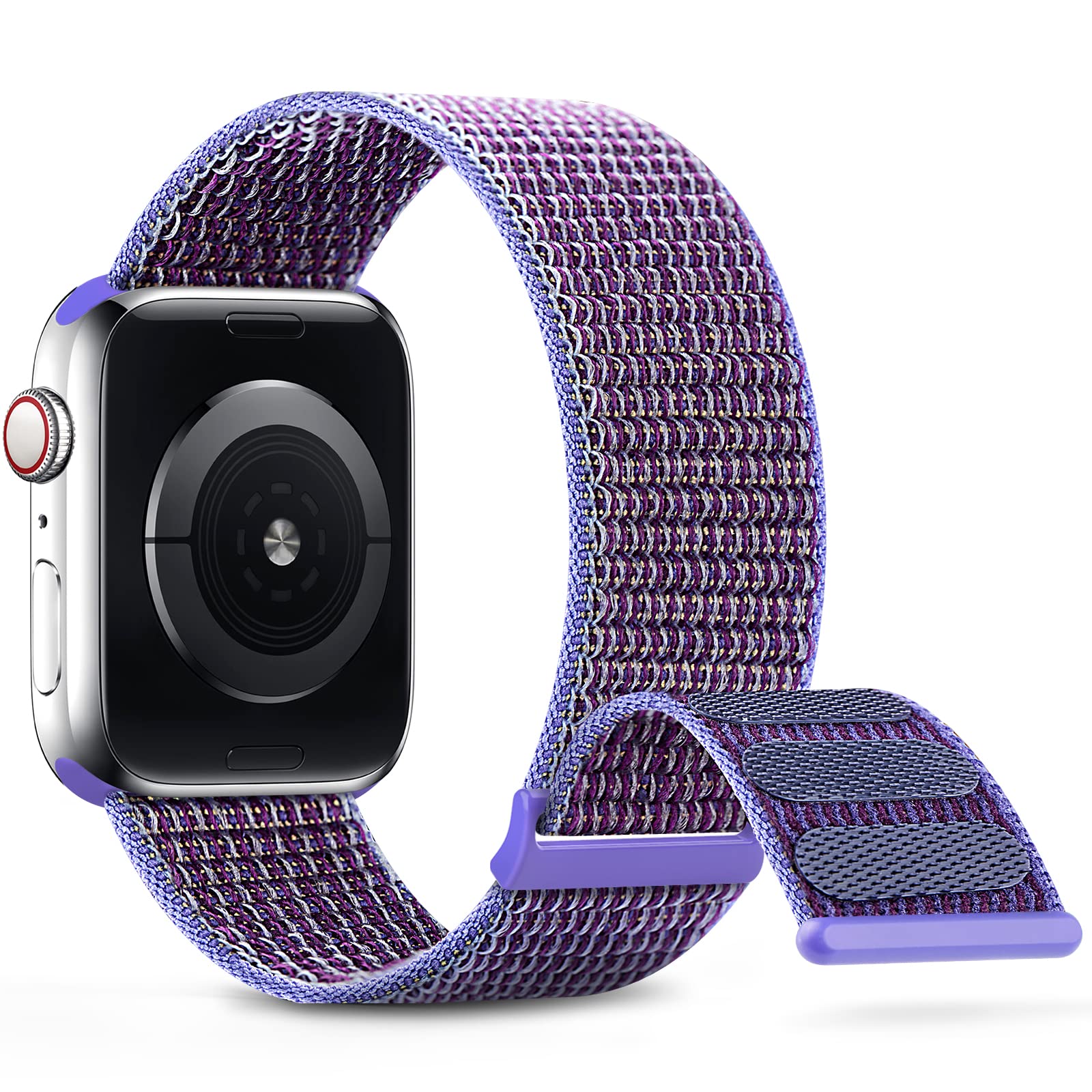 DigiHero Sport Nylon Straps Compatible with Apple Watch Straps 40mm 42mm 44mm 41mm 45mm 46mm 38mm, Adjustable Breathable Women Men Braided Strap for iWatch Series 11 10 9 8 7 6 5 4, SE 3 2 1