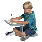 ECR4Kids ELR-15810-SF The Surf Portable Lap Desk, Laptop Stand, Writing Table, Tray Table, Kids’ Travel Tray, Travel-Friendly Work Table, One-Piece Travel Desk, GREENGUARD [Gold] Certified Collaborative Seating