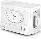 Swan STM201N Vintage Teasmade with Clock Alarm 600ml 850W White view 1