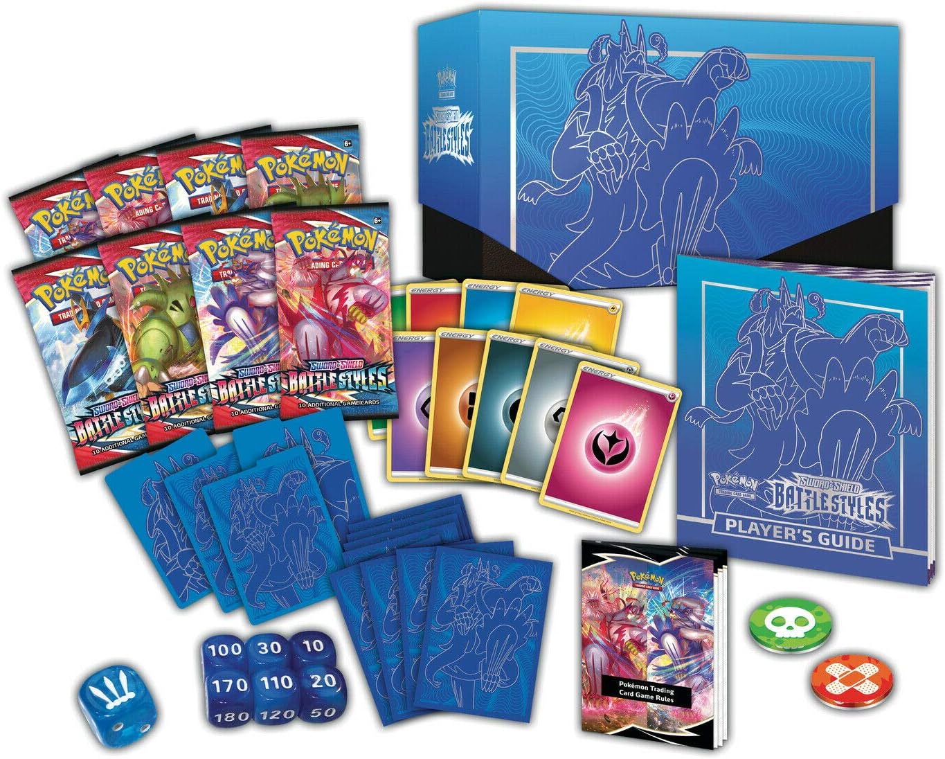 Amazon 予約商品 バトルスタイルエリートトレーナーボックス ウーラオス Pokemon Tcg Sword Shield Battle Styles Elite Trainer Box Rapid Strike Urshifu 海外版 ロボット 子ども向けフィギュア おもちゃ