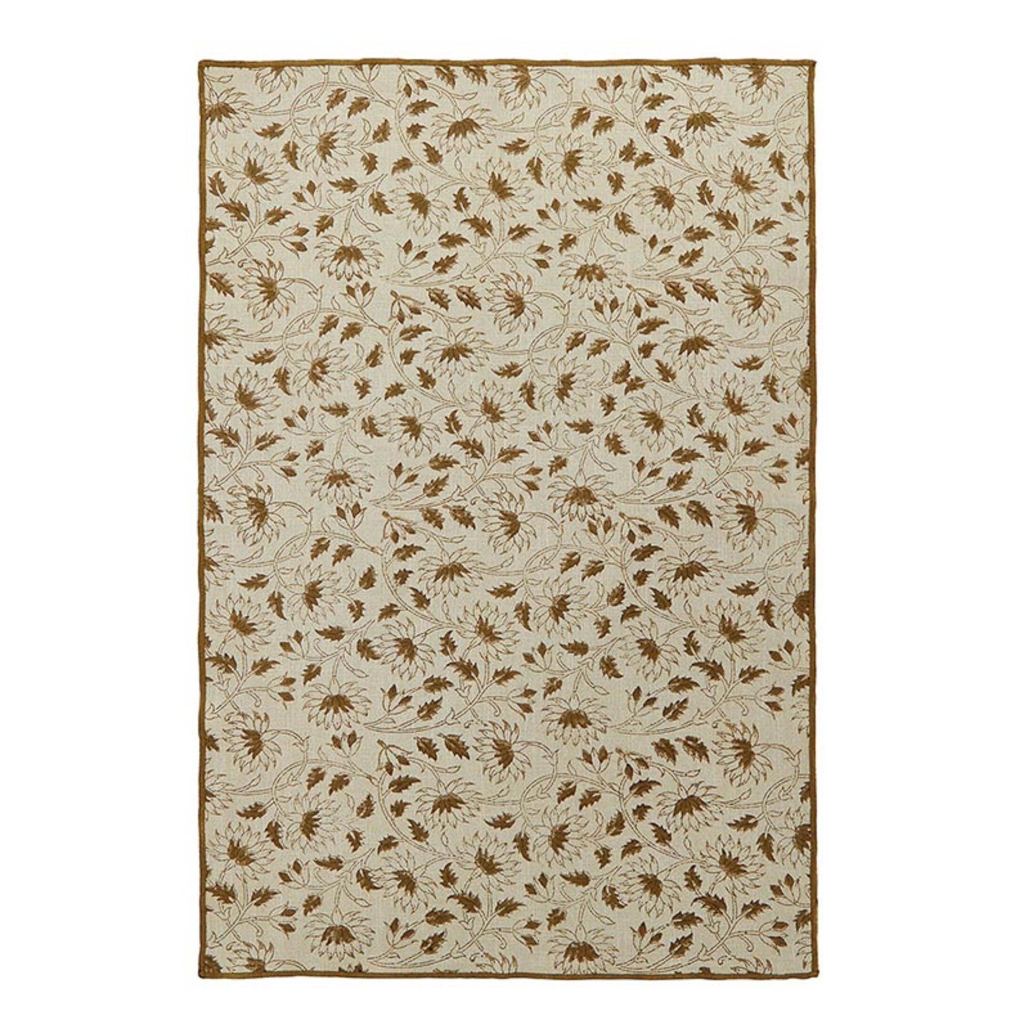 Photo 1 of 47th & Main Set of 2 Cotton Hand Towels, 28" x 18", Botanical