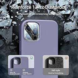 Dssairo [5 in 1 for iPhone 13 Pro Case, with 2 Pack
